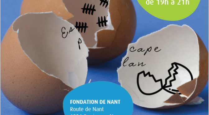 Conférence de Nant: « Contrainte…Quand tu nous tiens! »